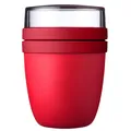 Mepal Lunchpot Ellipse To Go Becher Campus Red für Müsli & Joghurt