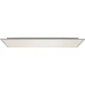 Lindby LED Panel Zento 9956036 Dimmbar mit Leselampe Modern in Alu 1-flammig Küchenleuchte