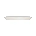 Lindby LED Panel Zento dimmbar mit Leselampe (Modern) in Alu (1 flammig,) - Bürolampe Deckenlampe Deckenleuchte Lampe Küchenleuchte