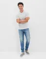 UE Stock Skinny-fit-Jeans American Eagle Herren AirFlex 360 Athletic Skinny Jeans Gr. 30/34 Blau für eine optimale Passform