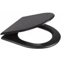 Edelstahl - Wcs - Wc Sitz Mit Deckel, Schwarz Slzn 31c - Sanela