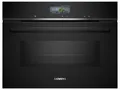 Siemens CM776GKB1 Pyrolyse Kompakt-Backofen mit Mikrowelle Schwarz