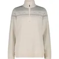 CMP Damen Knitted WP Pullover (Größe XS, beige)