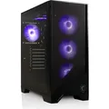 HYPER BYTE Essential - Gaming PC / Computer - AMD Ryzen 3 3200G | 3,6 GHz | Vega 8 | 16GB DDR4 | 256GB SSD | WLAN | Win11 Pro