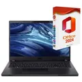 Acer Travelmate P2 mit MS Office 2024 Pro (Vollversion) Business-Notebook (39,90 cm/15.6 Zoll, Iris Core i5 1235U, Intel Iris Xe Grafik, 500 GB SSD, inkl. Windows 11 Pro & MS Office 2024 Pro (Vollversion) 500 GB | 32 GB RAM