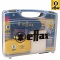 Effax Leder-Pflege-Koffer Stiefelpolitur, Ledergripstick, Lederbalsam, Ledercomb