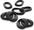 8 x Silikon Ohrstöpsel Ohrhörer Gummi Tipps Für Samsung Galaxy Buds Live Kopfhörer Ohrhörer in Schwarz