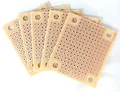 5er Set Mini-Lötplatinen 202 Kontakte z.B. für Frequenzweichen Platine PCB DIY