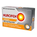 NUROFEN® Lemon 200 mg Ibuprofen Schmelztabletten · 24 St · PZN 11550548
