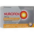 NUROFEN 200 mg Schmelztabletten Lemon 24 St. PZN 11550548