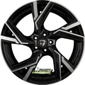 4x Tomason AR1 black diamond polished 9x21 ET33 - LK5/112 ML66.6 Felge Alu