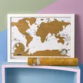 Luckies - Scratch Map Rubbelkarte - Travel Edition