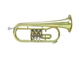 DIMAVERY FH-310D B-Flügelhorn Drehventil | Konzert-B-Flügelhorn mit Drehventilen