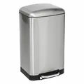 5five Simply Smart Mülleimer Ariane Pedal-Abfalleimer Kunststoff Silber 20 L