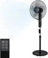 Midea FS40-15FR Standventilator, schwarz