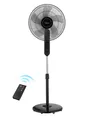 Midea FS40-15FR Standventilator 108-135cm, Schwarz | Standard | Fernbedienung 