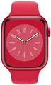 Apple Watch Series 8 4G Aluminium Smartwatch 45 mm Rot Red - Guter Zustand