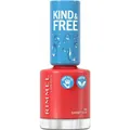 Rimmel London RIMMEL Kind & Free Clean Nail Polish lakier do paznokci 155 Sunset Soar 8ml (155 Sunset Soar, Farblack) (350122226)