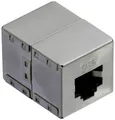 Value RJ45-Kupplung RJ45 Adapter CAT 6 Silber