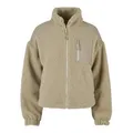 URBAN CLASSICS Winterjacke Urban Classics Damen Ladies Sherpa Mix Jacket (1-St) beige S (36)