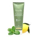 Niyok Zahncreme aus Bio Kokosöl "Pfefferminze & Zitrone" (75ml) • Natürliche Zahnpasta für weiße Zähne • Intensive Pflege & Frische • Schützt das Zahnfleisch • Ohne Fluorid & Vegan