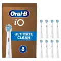 Oral-B iO Aufsteckbürsten ORIGINAL 8 Stück für Tiefenreinigung Weiß