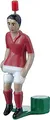 TIPP-KICK Kicker Classic I Original Spieler für Groß & Klein I Spielspaß mit der Fußball-Figur Spiel I Zubehör I Trikot Rot