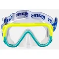 MARES Taucherbrille Mask KEEWEE Jr. - Ki., yellow aqua clear/scylacl