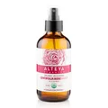Alteya Bio Zentifolien-Rosenwasser Spray 240ml Glasflasche - 100% USDA Organic-zertifiziertes Authentisches Reines Natürliches Zentifolien- Rosenblütenwasser, wasserdampfdestilliert