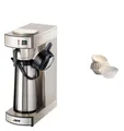 Saro Kaffeemaschine SAROMICA THERMO 24 mit Pumpkanne + 1000 Filter