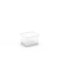 Keter Germany GmbH KIS C Aufbewahrungsbox, transparent, Ordnungsbox aus Kunststoff, Maße (H x B x T): 25 x 34 x 40 cm 237408