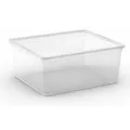 CAMP4 Universalbox C Box CUBE [27L]mit Deckel, transparent, 40x34x25cm
