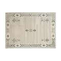 THEKO Wollteppich  Royal Berber , beige , Wolle , Maße (cm): B: 90 H: 2