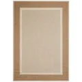 Andiamo Teppich ARIZONA 2, rechteckig, Höhe: 5 mm, Flachgewebe, mit Bordüre, In- und Outdoor geeignet, wetterfest beige 160 cm x 230 cm x 5 mm