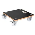 WAGNER Pflanzenroller Blumenroller MAXIGRIP Eckig 38 x 38 x 11 cm Braun