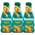 Develey – Pommes Sauce – 3er Pack (3 x 250ml) – Cremig & Vegan – 45% weniger Fett