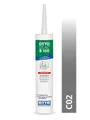 Otto Silikon grau C02 glänzend "OTTOSEAL® S100" Premium 300 ml Kartusche