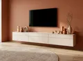 LeGer Home by Lena Gercke Lowboard Essentials, TV-Board, TV-Kommode, TV-Schrank, TV-Möbel (3 St), Breite: 333 cm, UV lackiert, Push-to-open-Funktion