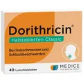 Dorithricin Classic Lutschtabletten bei Halsschmerzen  40 St Lutschtabletten