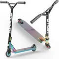 Apollo Stunt Scooter - Genius Pro | Robuster Kinder Scooter mit ABEC 9 Kugellager | Trick Roller, Tretroller, Starker Stuntroller | Top Stunt Scoot... - Bunt