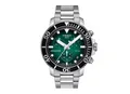 Tissot Seastar T120.417.11.091.01 Herrenuhr Quartz Chronograph Grüne Zifferblatt