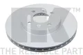 NK 313911 2x Bremsscheiben Vorderachse beschichtet coated Brake Disc RENAULT