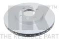 2x NK Bremsscheibe 313911 für JA0 BA0 LAGUNA MEGANE RENAULT 1 Scénic SAFRANE EA0
