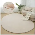 LeGer Home by Lena Gercke Hochflor-Teppich Halrum, einfarbig, besondere Form, modern, U-förmig, Höhe: 25 mm, organische Form, bean shape, kuschelig, Wohnzimmer, Schlafzimmer beige 160 cm x 240 cm x 25 mm