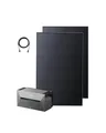 Anker SOLIX 2 Pro 0% VAT, Balkonkraftwerk mit Speicher, 890W/1600Wh LiFePO4, 2× 445W Bifazial Panel, 4 MPPTs 2400W Eingang, bis 9,6kWh, 6000 Zyklen, Plug&Play