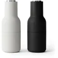 Audo - Bottle Grinder Salz- und Pfeffermühlen Set, ash / carbon (Edelstahldeckel)
