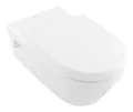 Villeroy & Boch ViCare WC-Sitz 375 x 465 x 60 mm - Weiß Alpin - 9M51B101