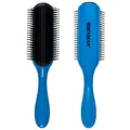 Denman Lockige Haarbürste D4 (Kirschblüte) 9 Reihen Stylingbürste zum Stylen, Glätten längerer Haare und Definieren von Locken - Für Frauen und Männer