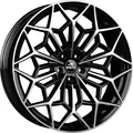 Antera A105 piano black diamond 8.5x21 ET25 - LK5/112 ML66.6 Alufelge schwarz