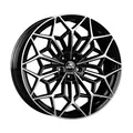 ALUFELGE ANTERA A105 FUR BMW SERIE 6 GRAN TURISMO 8.5X21 5X112 PIANO BLACK DIAM